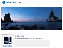Tablet Screenshot of officediversions.com